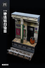 Load image into Gallery viewer, Subway Platform Scene 1/12 Scale Diorama Base BY MMMTOYS