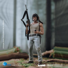 Charger l'image dans la galerie, First Blood Exquisite Super Series John Rambo 1/12 Scale PX Aperçus Figurine d'action exclusive PAR HIYA TOYS - MARQUE RAMBO