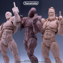 Load image into Gallery viewer, Romankey X COWL Big Guy Torso 1/12 Scale Action Figure Black Skin Version