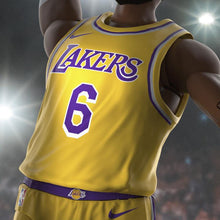 Charger l'image dans la galerie, Composition de départ NBA Série 1 LeBron James (LA Lakers) PAR HASBRO - MARQUES NBA, LOS ANGELES LAKERS
