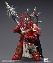 Load image into Gallery viewer, Warhammer 40k Chaos Space Marines Crimson Slaughter Sorcerer Lord in Terminator Armour 1/18 Scale Action Figure