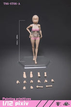 Charger l'image dans la galerie, Female (Fair Large Bust) 1/12 Scale Semi-Seamless Action Figure Body BY 86TOYS