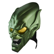 Charger l'image dans la galerie, Casque portable Spider-Man : No Way Home Marvel Legends Green Goblin à l'échelle 1:1 PAR HASBRO - MARQUE MARVEL