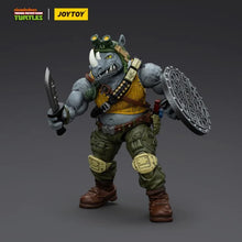 Load image into Gallery viewer, Teenage Mutant Ninja Turtles Rocksteady 1/18 Scale Action Figure BY JOYTOY - BRANDS TEENAGE MUTANT NINJA TURTLES, NICKELODEON