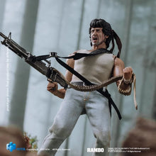 Charger l'image dans la galerie, First Blood Exquisite Super Series John Rambo 1/12 Scale PX Aperçus Figurine d'action exclusive PAR HIYA TOYS - MARQUE RAMBO