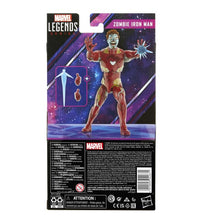 Load image into Gallery viewer, What If...? Marvel Legends Zombie Iron Man (Khonshu BAF) BY HASBRO - BRAND MARVEL