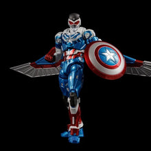 Charger l'image dans la galerie, Figurine articulée Marvel Fighting Armor Captain America (Sam Wilson) PAR SENTINEL - MARQUE MARVEL