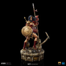 Load image into Gallery viewer, DC Comics Wonder Woman Unleashed 1/10 Deluxe Art Scale Limited Edition Statue BY IRON STUDIOS - BRAND DC COMICS