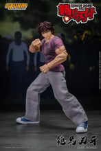 画像をギャラリービューアに読み込む, 範馬刃牙: 鬼の息子 範馬刃牙 1/12 スケール アクションフィギュア ストーム コレクティブルズ - ブランド BAKI THE GRAPPLER