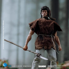 Charger l'image dans la galerie, First Blood Exquisite Super Series John Rambo 1/12 Scale PX Aperçus Figurine d'action exclusive PAR HIYA TOYS - MARQUE RAMBO