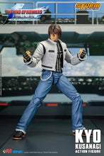 Load image into Gallery viewer, The King of Fighters 2002 Unlimited Match Kyo Kusanagi 1/12 Scale BBTS Exclusive Action Figure BY STORM COLLECTIBLES - BRAND THE KING OF FIGHTERS