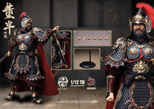 Load image into Gallery viewer, Three Kingdoms on Palm Marquis of Mei Dong Zhuo Zhongying (Standard Ver.) Deluxe 1/12 Scale Action Figure BY 303 TOYS - BRAND DONG ZHUO