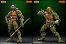 Load image into Gallery viewer, Mety Toyz 1/12 Scale TMNT Michelangelo, Donatello 2 Packs Action Figures
