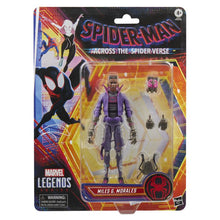 Charger l'image dans la galerie, Figurine articulée Marvel Legends Miles G. Morales Spider-Man : Across the Spider-Verse PAR HASBRO - MARQUE MARVEL
