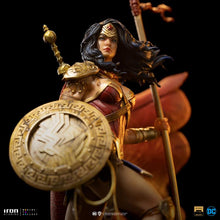 Load image into Gallery viewer, DC Comics Wonder Woman Unleashed 1/10 Deluxe Art Scale Limited Edition Statue BY IRON STUDIOS - BRAND DC COMICS