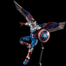 Charger l'image dans la galerie, Figurine articulée Marvel Fighting Armor Captain America (Sam Wilson) PAR SENTINEL - MARQUE MARVEL