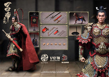 Load image into Gallery viewer, Three Kingdoms on Palm Flying General Lu Bu Fengxian (Horse Flag Ver.) Deluxe 1/12 Scale Action Figure BY 303 TOYS - BRAND LU BU