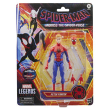 Load image into Gallery viewer, Spider-Man: Across the Spider-Verse Marvel Legends Peter Parker Action Figure BY HASBRO - BRAND MARVEL