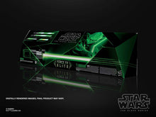 Load image into Gallery viewer, Star Wars: The Black Series Yoda Force FX Elite Lightsaber (The Book of Boba Fett) BY HASBRO - BRAND STAR WARS