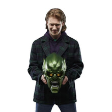 Charger l'image dans la galerie, Casque portable Spider-Man : No Way Home Marvel Legends Green Goblin à l'échelle 1:1 PAR HASBRO - MARQUE MARVEL