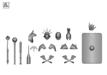 画像をギャラリービューアに読み込む, XesRay Studio Fight For Glory 7インチ アクションフィギュア wave3 クォーターマスター キット B