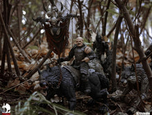 Charger l'image dans la galerie, D20 Studio 2e vague 1/12 destrier commun loup géant lame en métal