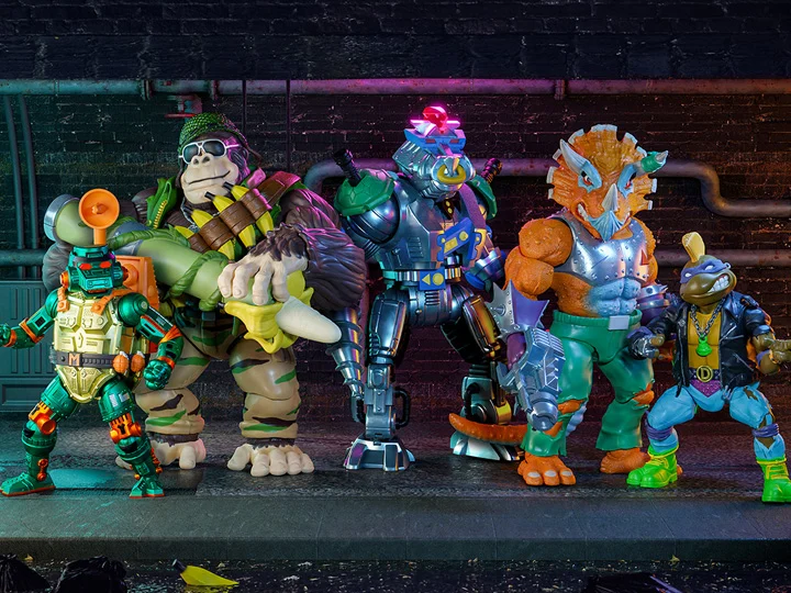 Teenage Mutant Ninja Turtles ULTIMATES! Wave 7 Set of 5 Figures BY SUPER7 Stock available!