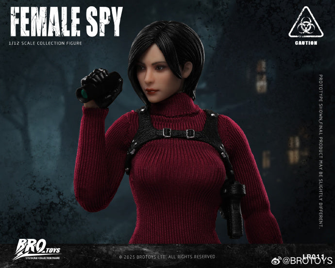 Brotoys 1/12 scale action figure female spy LR011 – Raynaldtoys