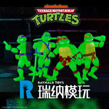 Charger l&#39;image dans la galerie, Tortues Ninja ULTIMATES ! Exclusivité Mutagen Ooze Glow - Leonardo / Michelangelo / Raphael / Donatello 
