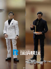 Load image into Gallery viewer, The Knockout Brother Qiang Black Suit Ver. Action Figure 1/12 Scale
