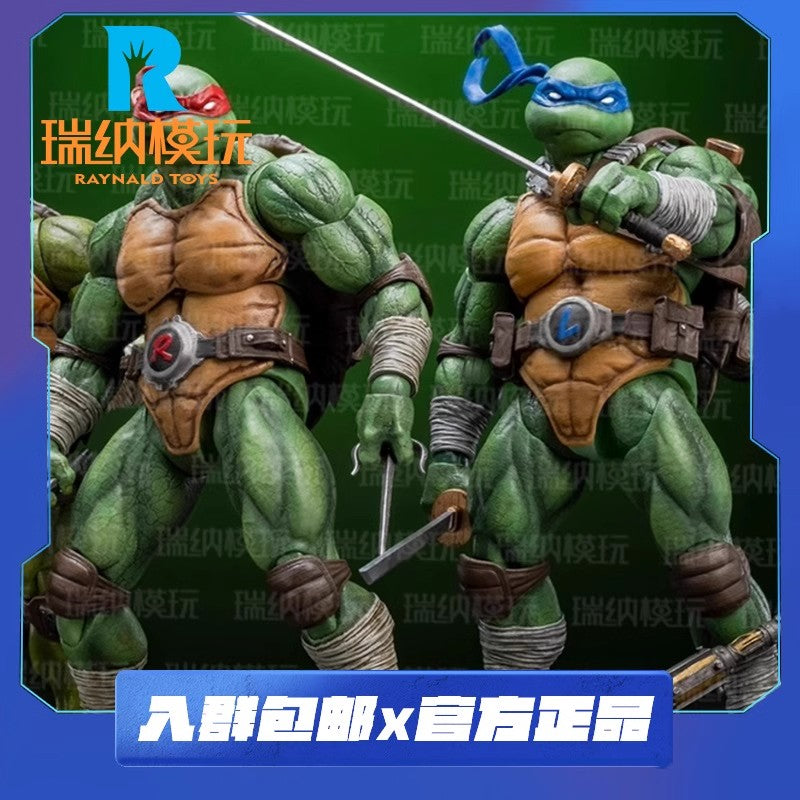 Mety Toyz 1/12 Scale TMNT Leonardo, Raphael 2 Packs Action Figures