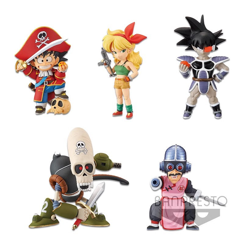 Figurines à collectionner Dragonball World Treasure Rally Vol.3 Lot de 5 figurines PAR BANPRESTO - MARQUE DRAGON BALL 