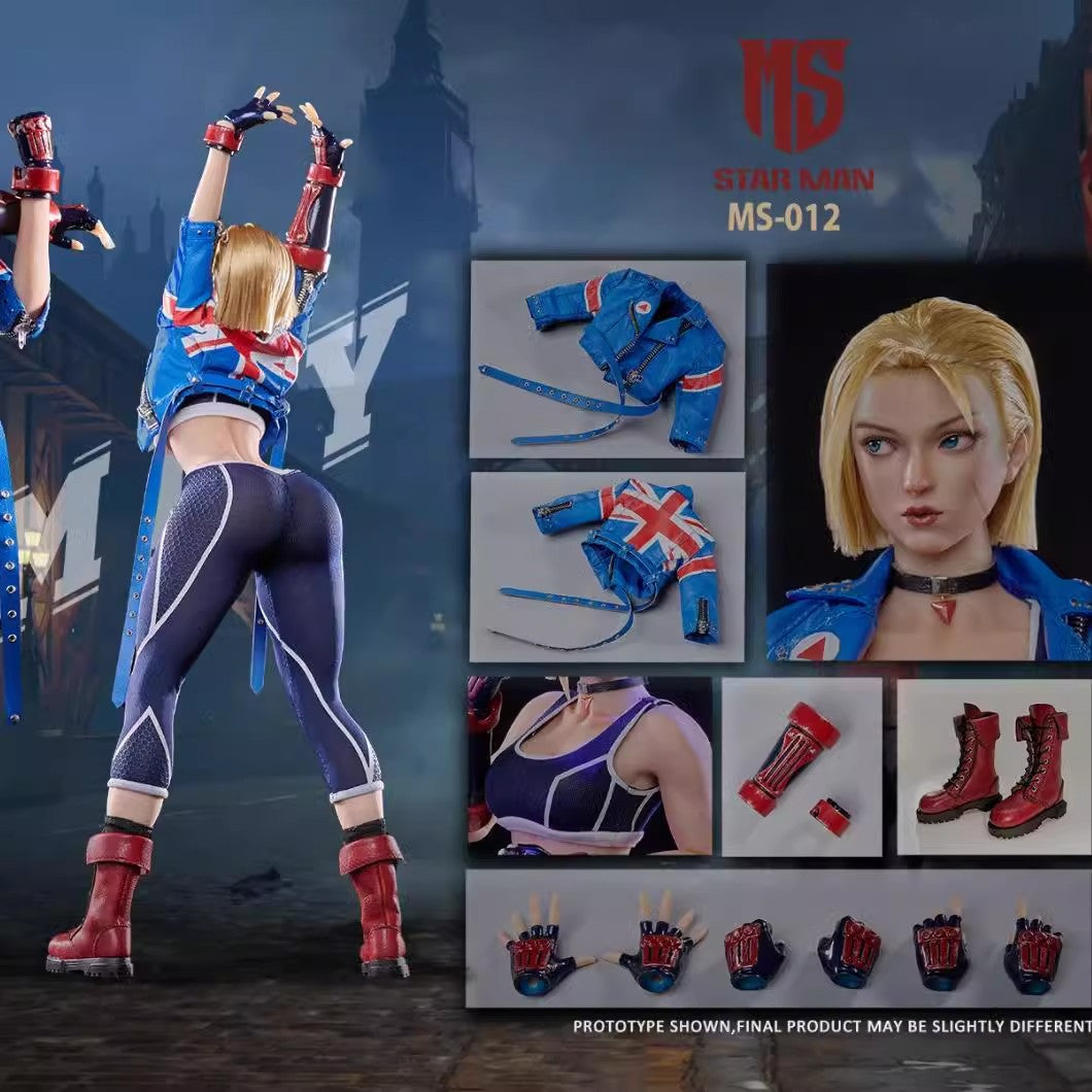 STAR MAN MS-012 ストリートファイター Cammy キャミィ1/6 IN US_STARMAN MS-012 1/6 Cammy Figure Street Fighter 6