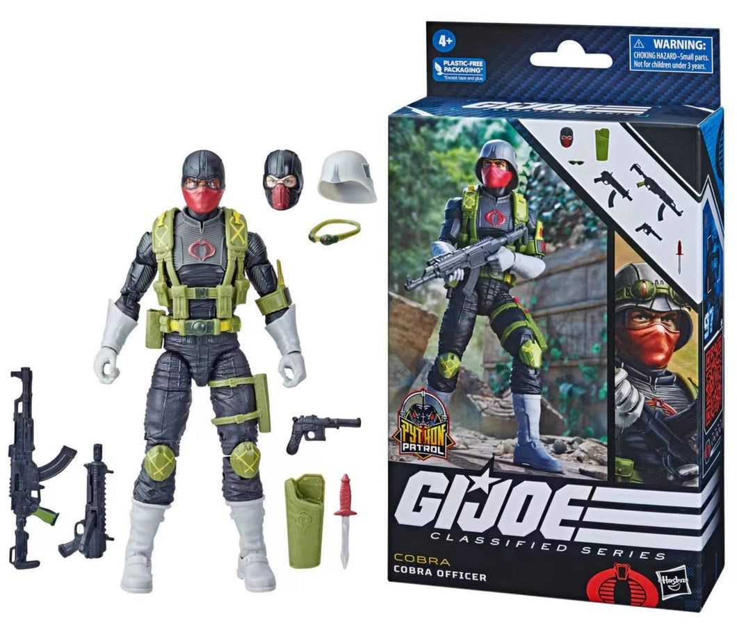 GI Joe Classified Series Cobra Officer Python Patrol PAR HASBRO - MARQUE GI JOE