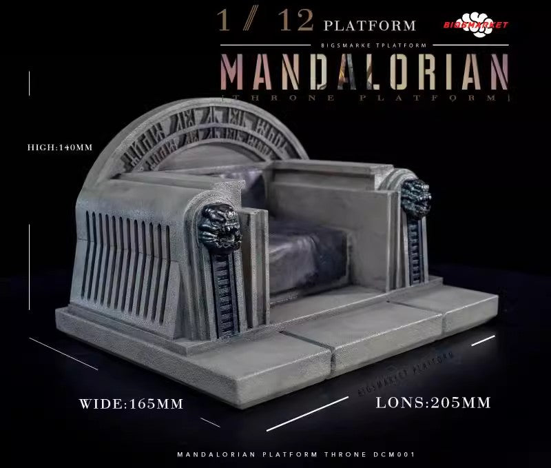 Star Wars: Mandalorian Platform Throne DCM001 1/12 Scale