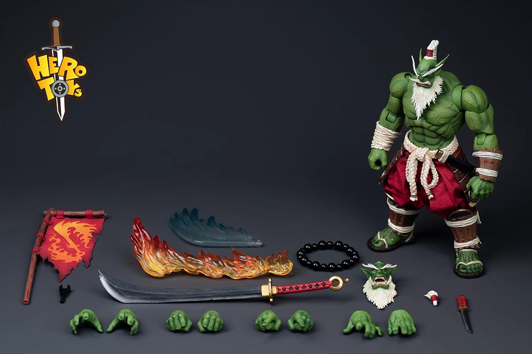 Figurine articulée Hero Toys Sword Saint Orc Swordsman Samro à l'échelle 1/12