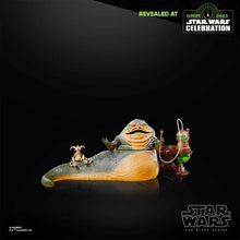 Load image into Gallery viewer, Star Wars 40th Anniversary The Black Series Jabba the Hutt (Return of the Jedi) Exclusive Set BY HASBRO - BRAND STAR WARS
