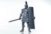 Charger l&#39;image dans la galerie, Combattants se battent pour la gloire Praetorian (Version grise d&#39;épreuve d&#39;artiste) Figurine à l&#39;échelle 1/12 PAR XESRAY STUDIO
