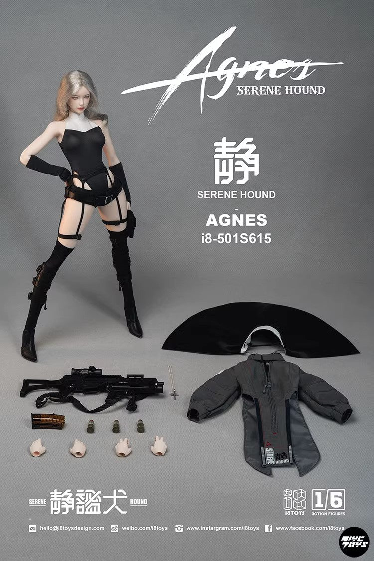 Serene Hound Agnes 1/6 Scale Figure BY I8TOYS - BRAND SERENE HOUND