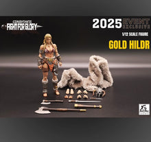 Load image into Gallery viewer, Combatants Fight For Glory Gold Hildr (2025 Event Exclusive Ver.) 1/12 Scale Action Figure BY XESRAY STUDIO - BRAND COMBATANTS
