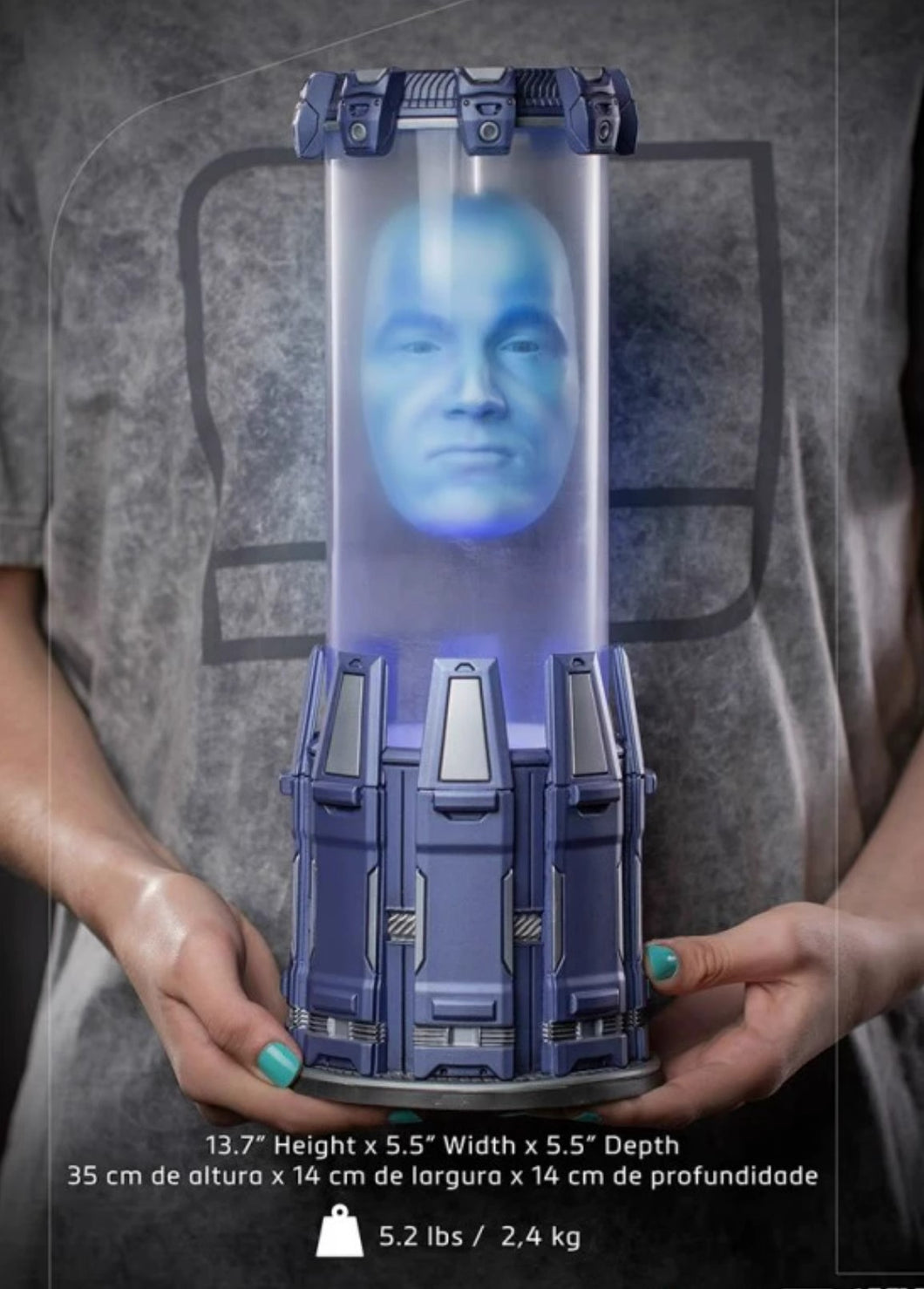 Statuette en édition limitée du supercalculateur Power Rangers Zordon à l'échelle 1/10 d'Iron Studios