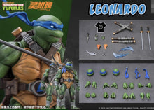 Load image into Gallery viewer, Mety Toyz 1/12 Scale TMNT Leonardo, Raphael 2 Packs Action Figures
