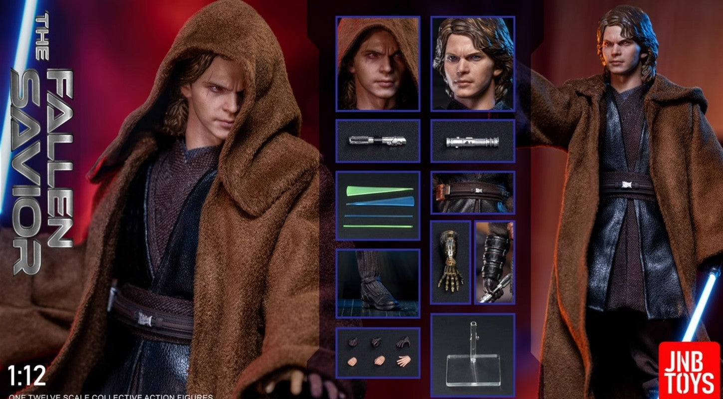 JNB TOYS 1/12 Scale Anakin's Fallen Savior Clothed Figure
