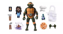 Load image into Gallery viewer, Teenage Mutant Ninja Turtles: 1988 Animation Michelangelo Pizza Club VHS Version 54355 BY NECA - BRAND TEENAGE MUTANT NINJA TURTLES
