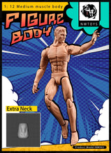 Load image into Gallery viewer, NW Toys 1/12 Medium Muscle Body Product Model: NW002 (2nd Edition) New Accessories added
