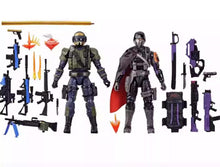 Load image into Gallery viewer, Hasbro G.I. Joe Steel Corps Commander VS Twilight Guard Set 1/12 Scale Action Figures
