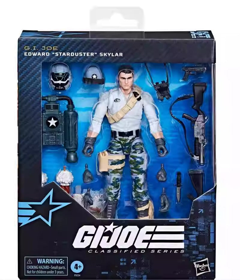 Figurine articulée de luxe Edward « Starduster » Skylar GI Joe PULSE en édition limitée à l'échelle 1/12 de Hasbro