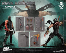 Load image into Gallery viewer, Brotoys 1/12 Ninja Assassin Falcon LR010 HAYABUSH action figure
