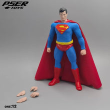 画像をギャラリービューアに読み込む, Psertoys 1/12スケール バットマン VS スーパーマン クラシックコミックアクションフィギュア
