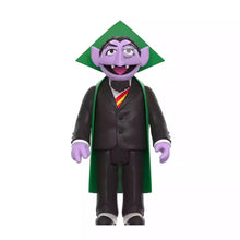 Load image into Gallery viewer, Sesame Street ReAction Count von Count Figure BY SUPER7 - BRAND SESAME STREET
